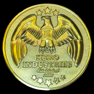 Shiny Brass Finish
