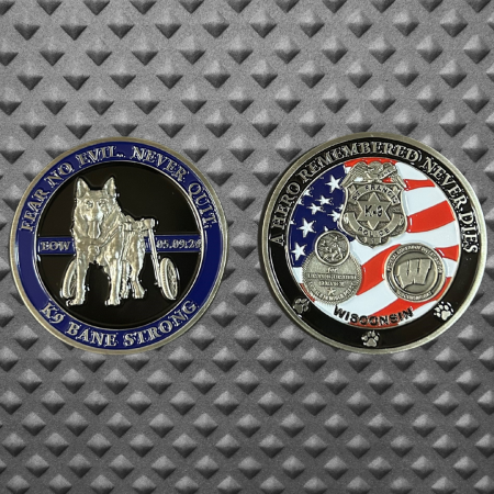 K9 Bane Fund Raiser Coin